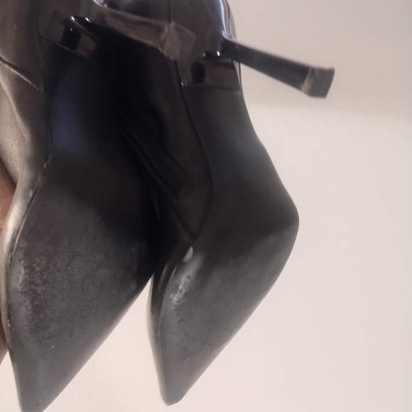 Steve Madden Kathleen Elegant Black Leather Knee-High Women's Boots 11 - Picture 5 of 6